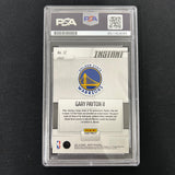 2021-22 Panini Instant #12 Gary Payton II Signed Card AUTO 10 PSA Slabbed Warriors