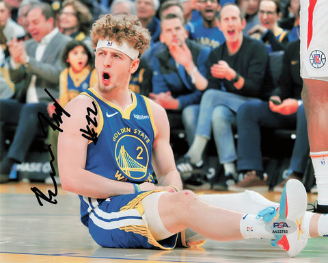 Brandon Podziemski signed 8x10 photo PSA/DNA Warriors Autographed