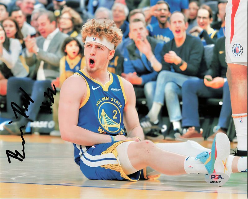 Brandin Podziemski signed 8x10 photo PSA/DNA Warriors Autographed