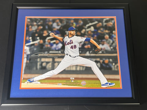 Jacob DeGrom Signed 16x20 photo PSA/DNA New York Mets Autographed