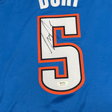 Luguentz Dort signed jersey PSA/DNA Oklahoma City Thunder Autographed