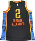 Shai Gilgeous-Alexander signed jersey PSA Oklahoma City Thunder Autographed