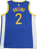 Ryan Rollins signed jersey PSA/DNA Golden State Warriors Autographed