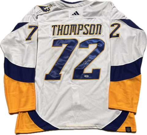 Tage Thompson Signed Jersey PSA/DNA Buffalo Sabres Autographed