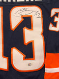 Mathew Barzal Signed Jersey PSA/DNA New York Islanders Autographed