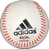 A.J. Burnett signed baseball PSA/DNA Autographed Marlins
