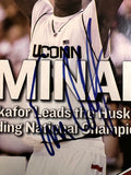 Emeka Okafor signed Sports Illustrated Magazine PSA/DNA UConn Basketball