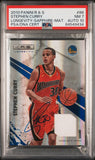 2010 Panini Rookies and Stars Longevity-Sapphire-Mat. #86 Stephen Curry Signed PSA NM 7 AUTO 10 PSA Slabbed Warriors