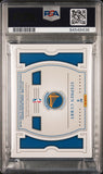 2015 Panini National Treasures NBA Game Gear Duals #6 Stephen Curry Signed PSA NM-MT 7 AUTO 10 PSA Slabbed Warriors