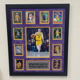 Austin Reaves 10-Card Custom Display Frame Los Angeles Lakers