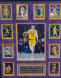 Austin Reaves 10-Card Custom Display Frame Los Angeles Lakers