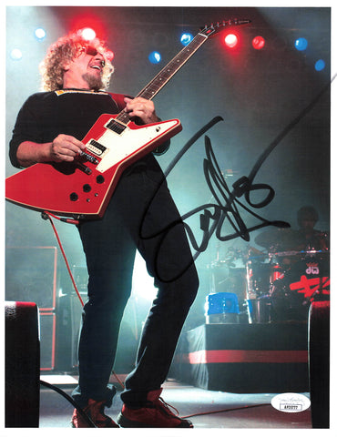 Sammy Hagar Signed 8x10 Photograph JSA autographed Musician