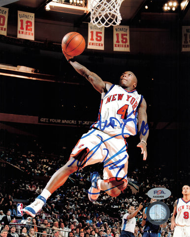 Nate Robinson Signed 8x10 photo PSA/DNA New York Knicks Autographed