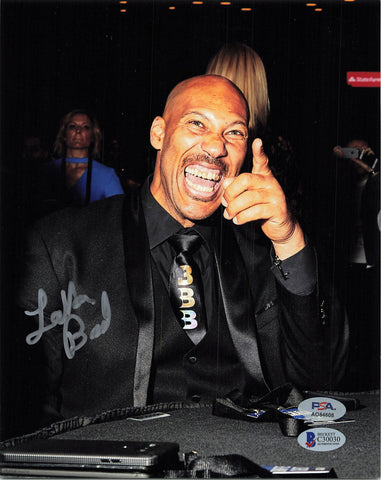 Lavar Ball signed 8x10 photo PSA Autographed