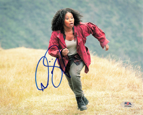 Dominique Fishback signed 8x10 photo PSA/DNA Autographed Actress