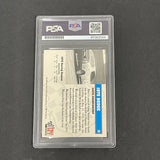 1991 Pro Set Racing #30 Richard Petty Signed Card AUTO PSA Slabbed Nascar