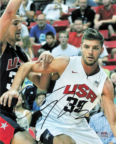 Chandler Parsons signed 8x10 photo PSA/DNA USA Basketball Autographed