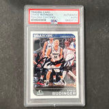 2014-15 NBA Hoops #89 Chase Budinger Signed Card AUTO 10 PSA/DNA Slabbed Timberwolves