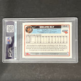 2006 Topps #84 Melvin Ely Signed Card AUTO PSA Slabbed RC Bobacts