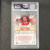 2008-2009 Fleet NBA Top Prospects #15 Jose Calderon Signed Card AUTO PSA Slabbed Raptors