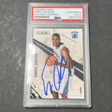 2009-10 Panini America #62 Emeka Okafor Signed Card AUTO PSA Slabbed Hornets