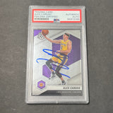 2020 Panini Mosaic #129 Alex Caruso Signed Card AUTO PSA Slabbed Lakers