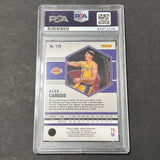 2020 Panini Mosaic #129 Alex Caruso Signed Card AUTO PSA Slabbed Lakers