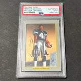 Topps Turkey Red #N89 Terrance Newman Signed Card AUTO PSA slabbed Dallas Cowboys