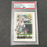 2005 Topps 50th Anniversary #156 Mike Vanderjagt Signed AUTO PSA Slabbed Colts