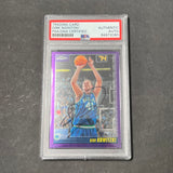 2000-01 Topps Chrome #13 Dirk Nowitzki Signed AUTO Card PSA/DNA Slabbed Autographed Mavericks