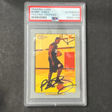 2006-07 Topps Turkey Red #194 Bobby Jones Signed Card AUTO PSA Slabbed 76ers