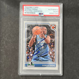 2016-17 Panini Complete #346 Gorgui Dieng Signed Card AUTO PSA Slabbed Minnesota Timberwolves