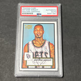 2006 Topps NBA Properties #142 Antoine Wright Signed Card AUTO PSA Slabbed Nets