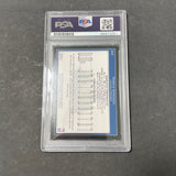 2009 Topps #315 Darius Songaila Signed Card AUTO PSA Slabbed Wizards