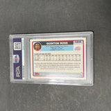 2006-07 Topps Basketball #144 Quinton Ross Signed Card AUTO PSA Slabbed Clippers