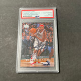 2008-09 Upper Deck First Edition #101 Charlie Villanueva Signed Card AUTO PSA/DNA Slabbed Bucks