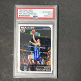 2014-15 NBA Hoops #107 Kosta Koufos signed Card Auto PSA Slabbed Grizzlies