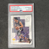 2001-02 Upper Deck Ovation #69 Tom Gugliotta Signed AUTO PSA Slabbed Suns