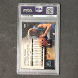 2000-01 Fleer Premium #66 Anthony Peeler Signed Card AUTO PSA Slabbed Timberwolves