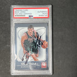 2012-13 Panini Elite #24 Beno Udrih Signed Card AUTO PSA Slabbed Bucks