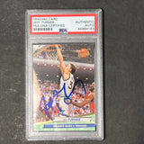 1992-93 Fleer Ultra #330 Jeff Turner Signed Card AUTO PSA Slabbed Magic