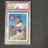 2018 Topps Heritage #274 Jon Gray Signed Card PSA Slabbed Auto Rockies