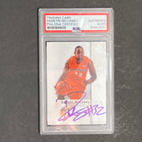 2011-12 SPA Basketball #21 Demetri McCamey Signed Card AUTO PSA Slabbed Illinois