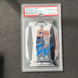 2017-18 Panini Prizm #118 Tony Bradley Signed Card AUTO 10 PSA Slabbed RC Jazz