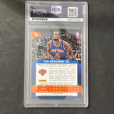 2013-14 Panini Basketball #195 Tim Hardaway Jr. Signed Card AUTO RC PSA Slabbed Knicks