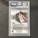 2020-21 Mosaic Basketball #243 Tre Jones Signed Card AUTO PSA/DNA Slabbed RC Spurs