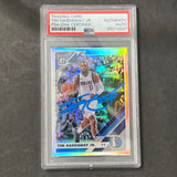 2019-20 Panini Donruss Optic #26 Tim Hardaway Jr. Signed Card AUTO PSA Slabbed Mavericks