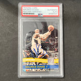 2000 Panini #156 Maurice Evans signed Card Auto PSA Slabbed Hawks