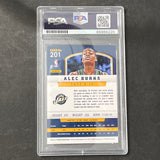 2012-13 Panini #201 Alec Burks Signed Card AUTO PSA Slabbed Jazz