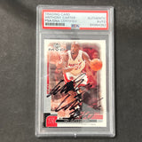 2002 Upper Deck MVP #95 Anthony Carter Signed Card AUTO PSA Slabbed Heat